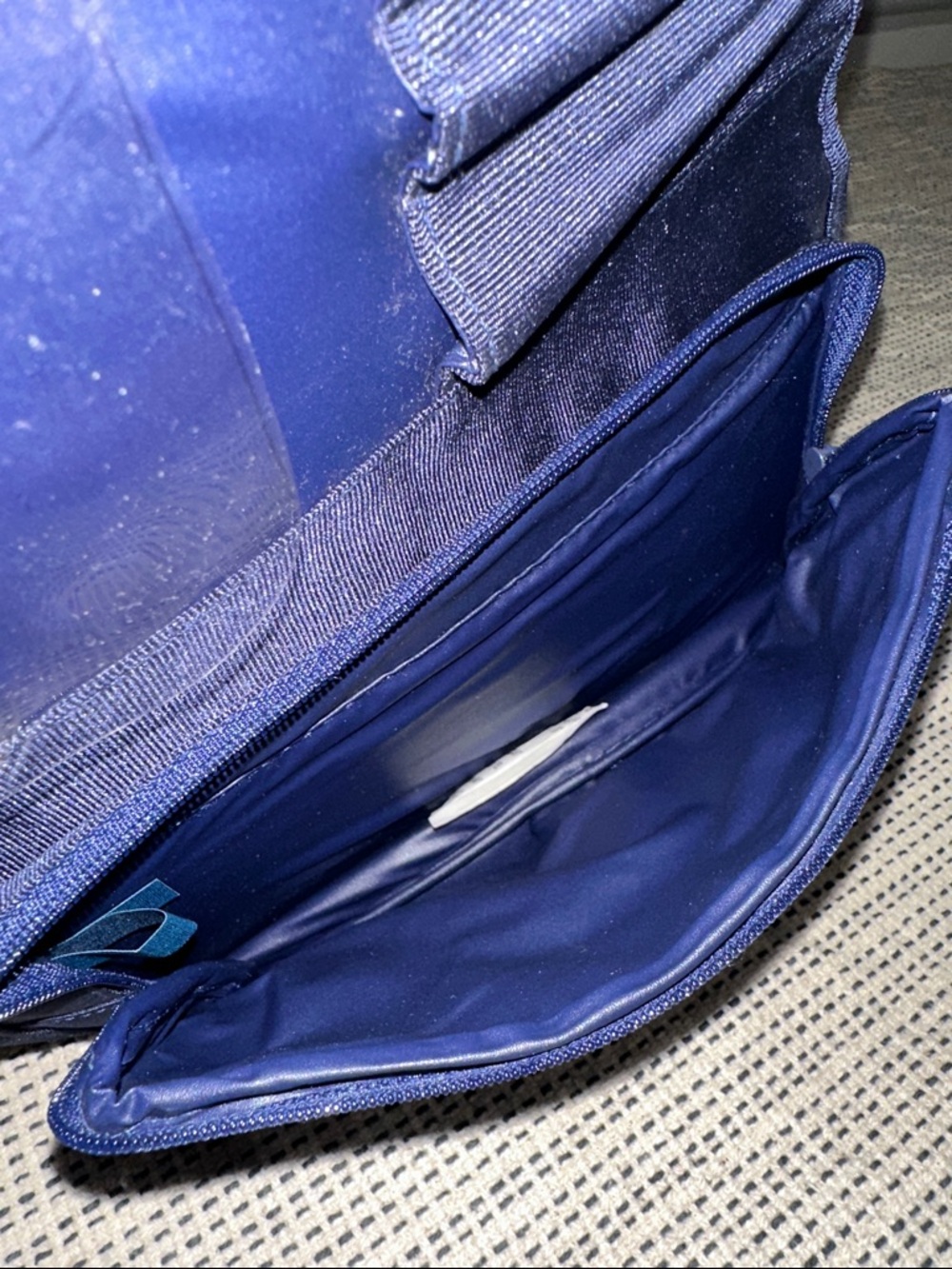 Dior Novelty Navy Canvas Make Up/Brush Organizer - Picture 10 of 13